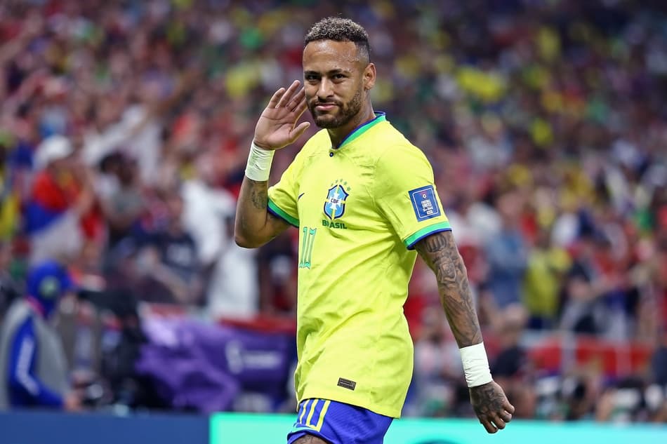 Neymar durante a Copa do Mundo no Catar, em 2022. (Foto: Heuler Andrey/DiaEsportivo/Folhapress)