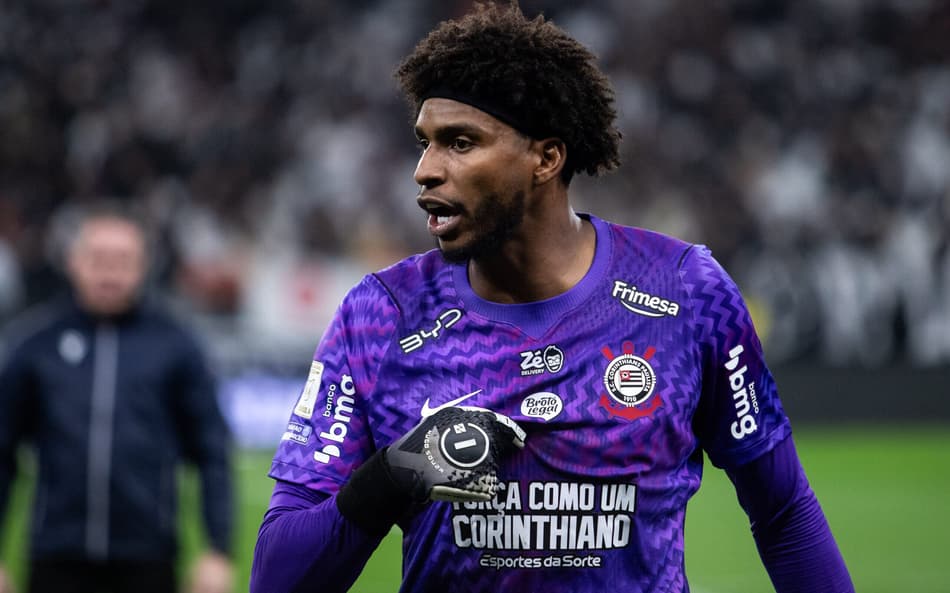 Hugo Souza, goleiro do Corinthians (Foto: Rodilei Morais /Fotoarena/Folhapress)