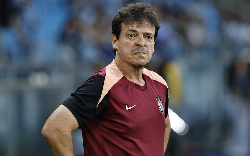 Fernando Diniz, técnico do Corinthians (Foto: Roberto Vinicius/AGIF/Folhapress)