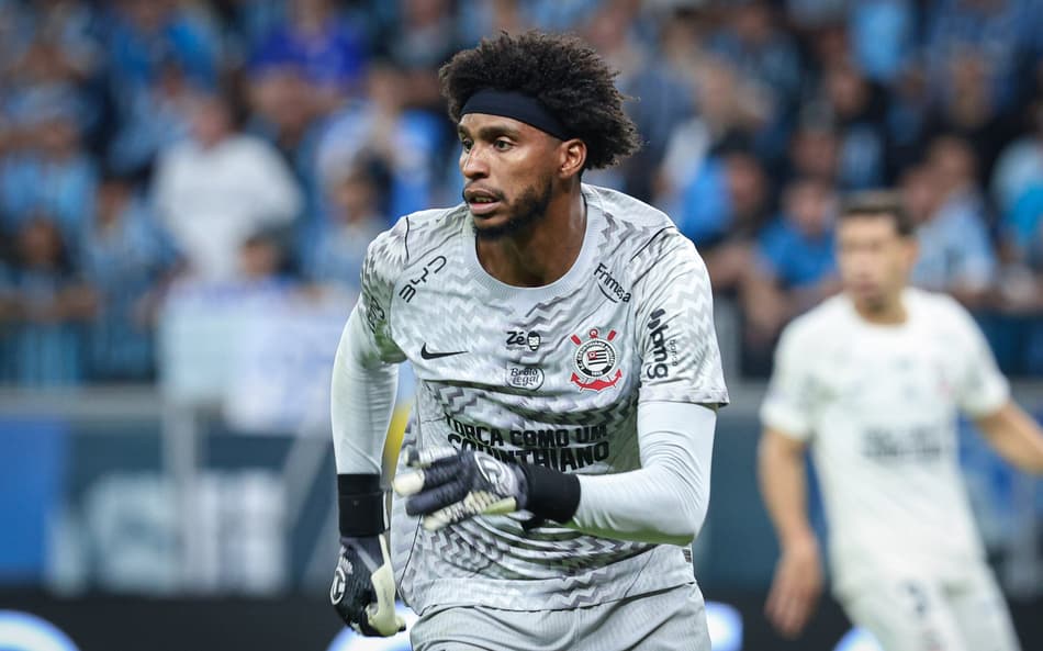 Hugo Souza, goleiro do Corinthians (Foto: Richard Ducker/DiaEsportivo/Folhapress)