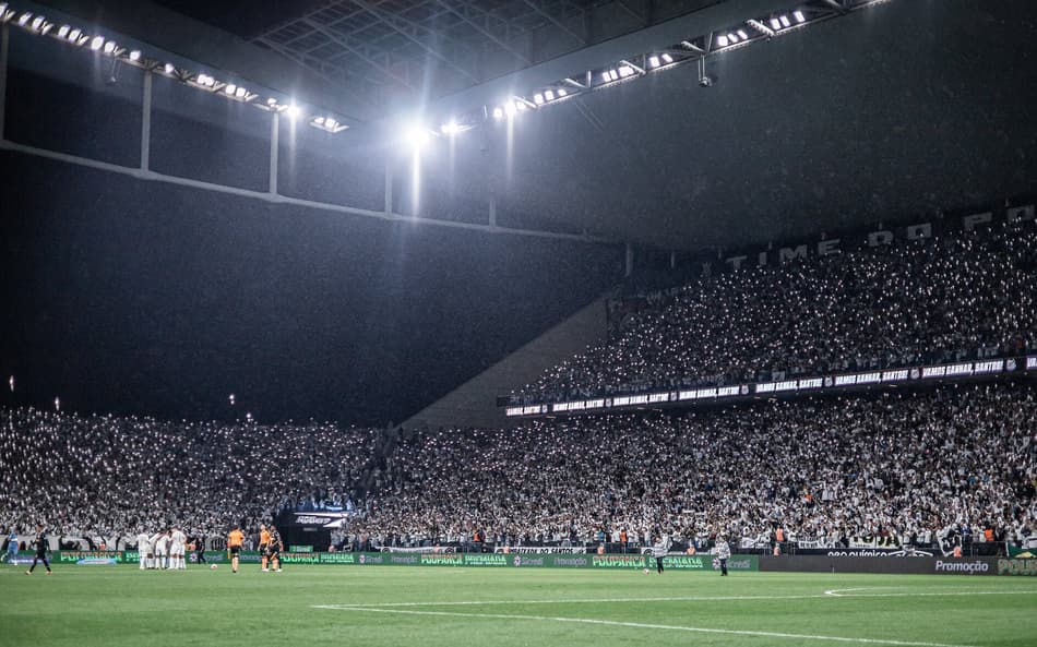 Santos x Red Bull Bragantino, na Neo Química Arena (Foto: Raul Baretta/ Santos FC)