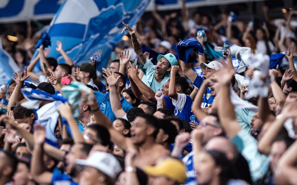 Torcida do Cruzeiro (Foto: Gustavo Aleixo/Cruzeiro)
