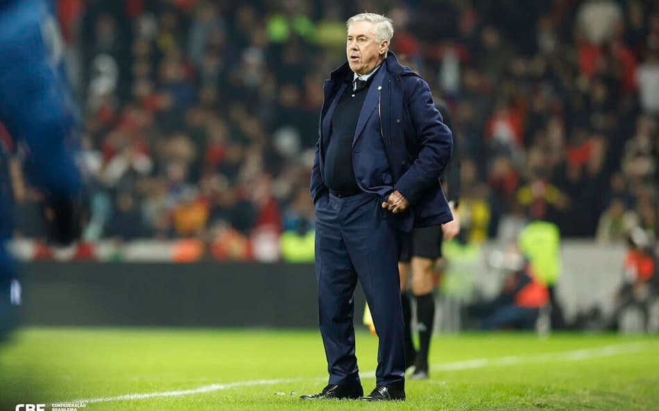 Carlo Ancelotti divulgará lista da Seleção na próxima segunda-feira (18) (Foto: @rafaelribeirorio / CBF)