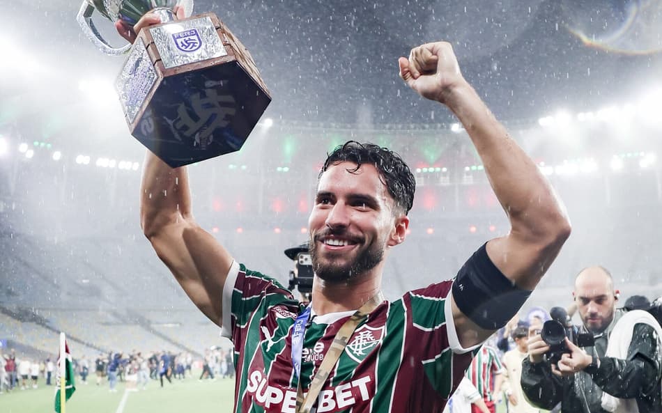Martinelli comemora título pelo Fluminense (Foto: Marcelo Gonçalves/ Fluminense FC)