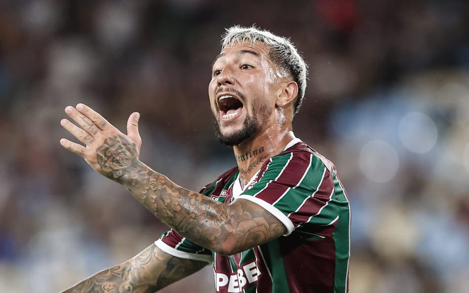 Acosta foi o autor do gol em Fluminense x Botafogo (Foto: Lucas Merçon/ Fluminense FC)
