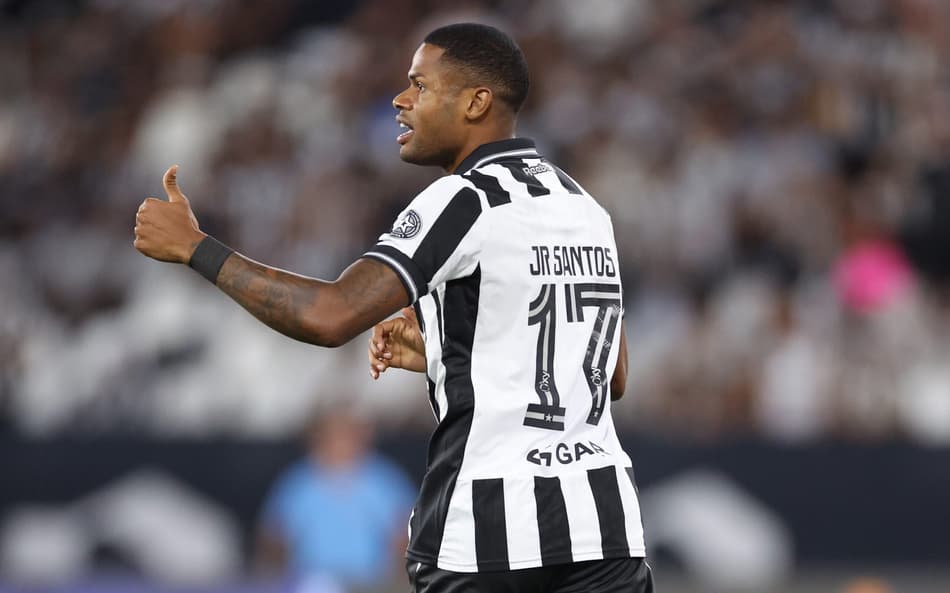 Júnior Santos voltou ao Botafogo após passagem ruim no Atlético-MG (Foto: Vítor Silva/Botafogo)