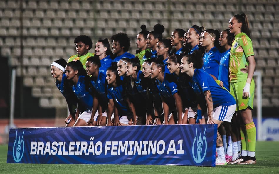 Cruzeiro disputa a Série A1 do Brasileirão Feminino. (Foto: Gustavo Martins/ Cruzeiro)