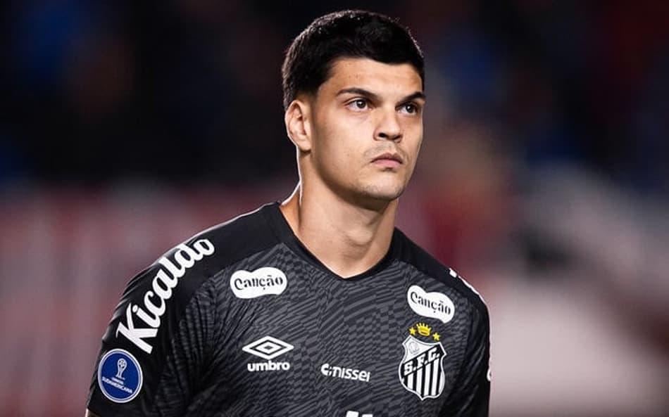 Gabriel Brazão tem contrato com o Santos até o fim de 2028. (Foto: Raul Baretta/ Santos FC)
