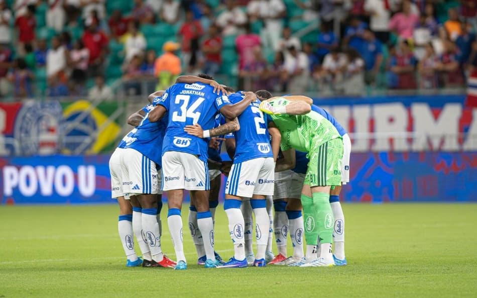 Bahia e Cruzeiro se enfrentaram na Arena Fonte Nova (Foto: Celo Gil/Cruzeiro)