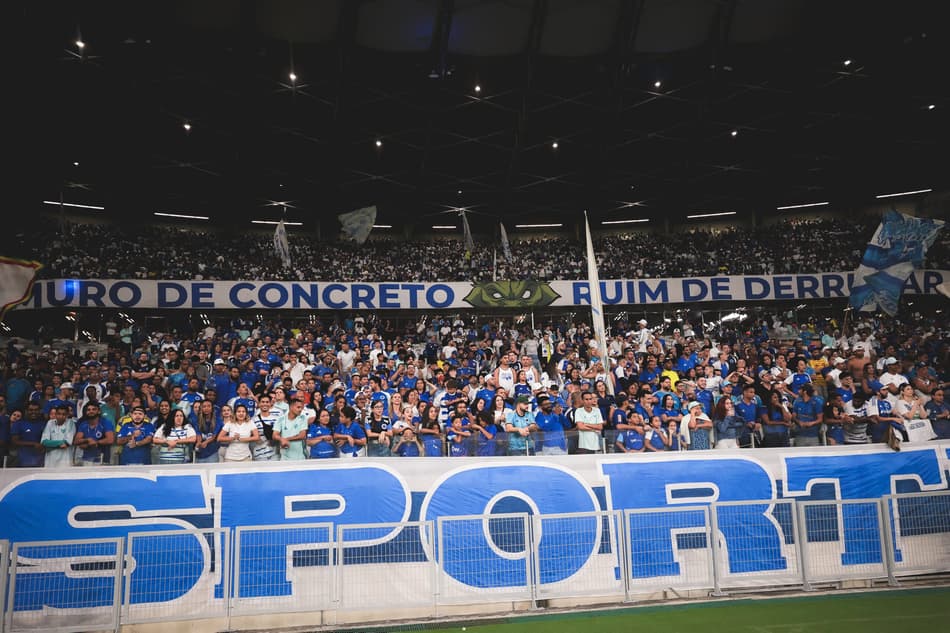 Torcida do Cruzeiro (Foto: Gustavo Martins/Cruzeiro)