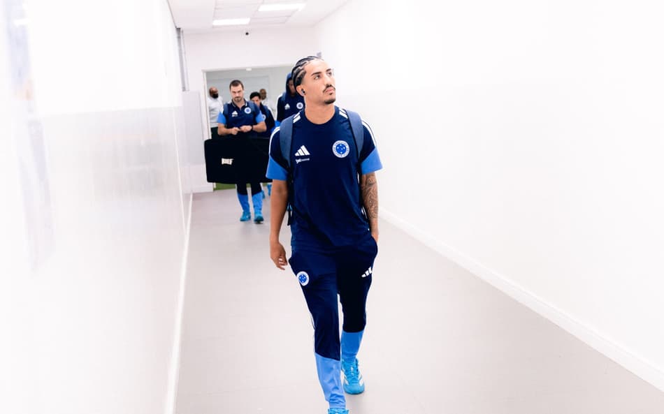 Palmeiras e Cruzeiro, na Arena Barueri (Foto: Marco Galvão/Cruzeiro)