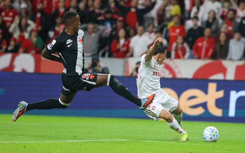 Inter soma 21 pontos no Brasileirão, enquanto Vasco possui 20 (Foto: Divulgação/Internacional)