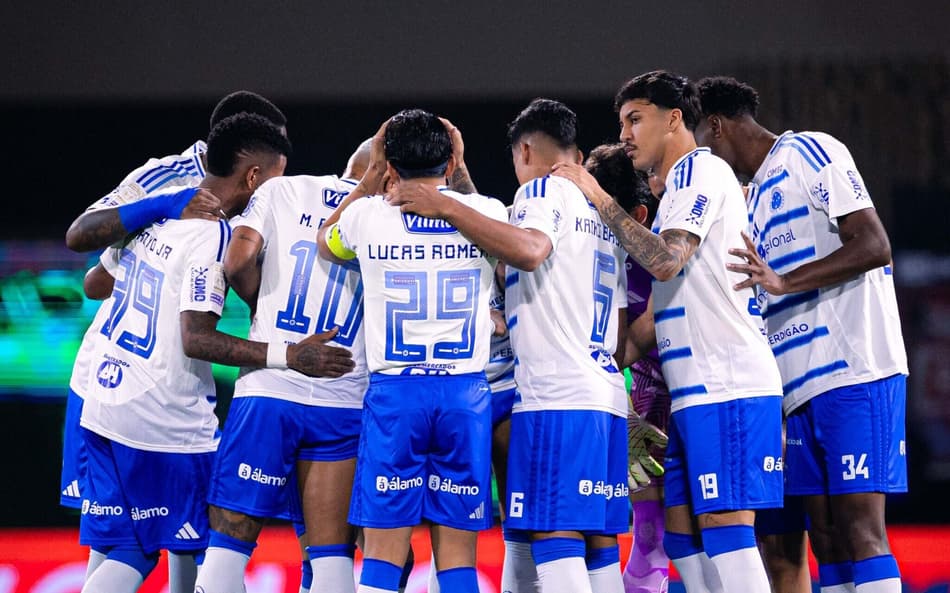 Palmeiras e Cruzeiro, na Arena Barueri (Foto: Marco Galvão/Cruzeiro)