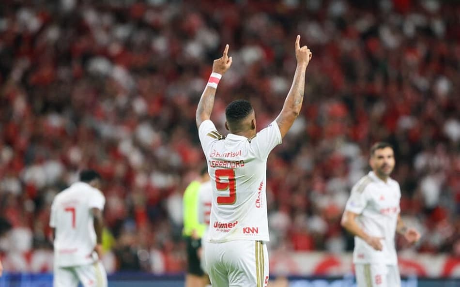 Inter soma 18 pontos no Brasileirão, enquanto Vasco possui 20 (Foto: Divulgação/Internacional)