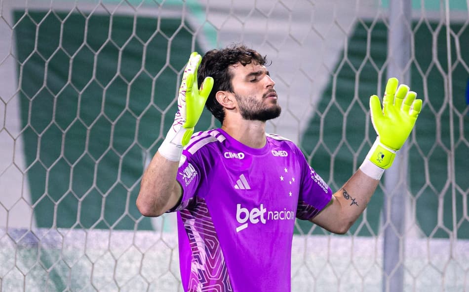 Palmeiras e Cruzeiro, na Arena Barueri (Foto: Marco Galvão/Cruzeiro)