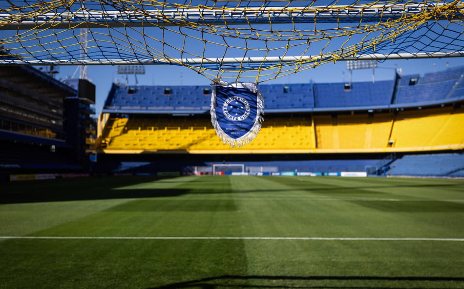 Boca Juniors x Cruzeiro, em La Bombonera, em Buenos Aires (Foto: Gustavo Aleixo/Cruzeiro)