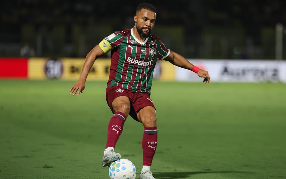 Samuel Xavier em Mirassol x Fluminense (Foto: Lucas Merçon/ Fluminense FC)