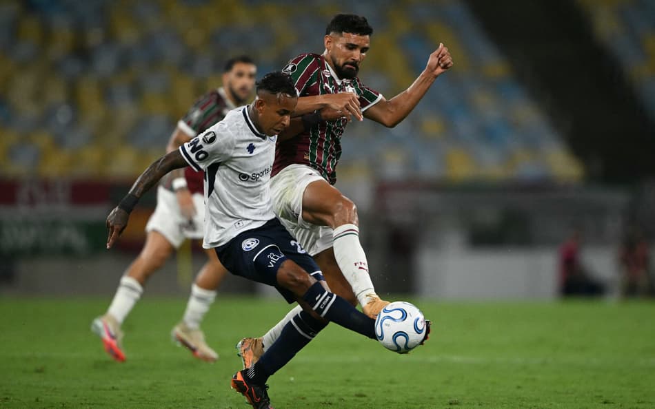 Tricolor é lanterna do Grupo da Libertadores (Foto: MAURO PIMENTEL / AFP)