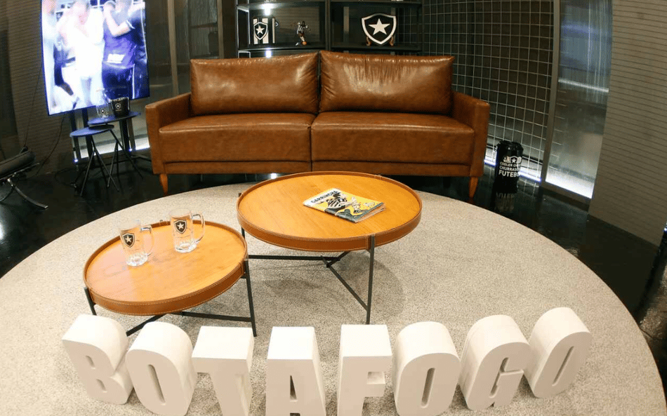 Estúdio da Botafogo TV (Foto: Divulgação)