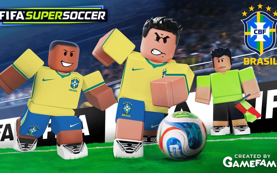 Seleção Brasileira estará disponível no Roblox