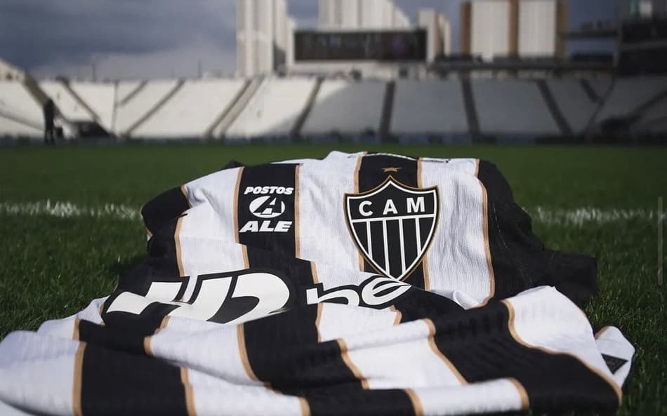 Camisa Atlético x Corinthians (Foto: Pedro Souza / Atlético)