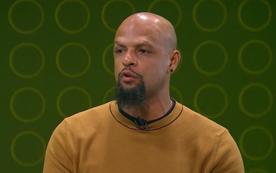 Felipe Melo analisou o duelo entre São Paulo x Flamengo (Foto: Reprodução Sportv)