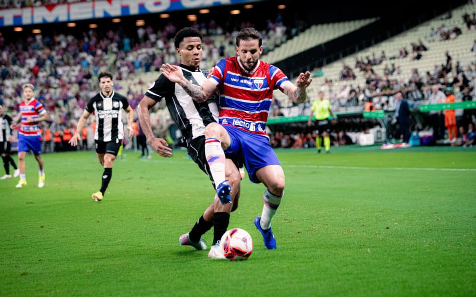 Partida entre Ceará e Fortaleza, pelo Campeonato Cearense (Foto: Mateus Lotif/Fortaleza EC)