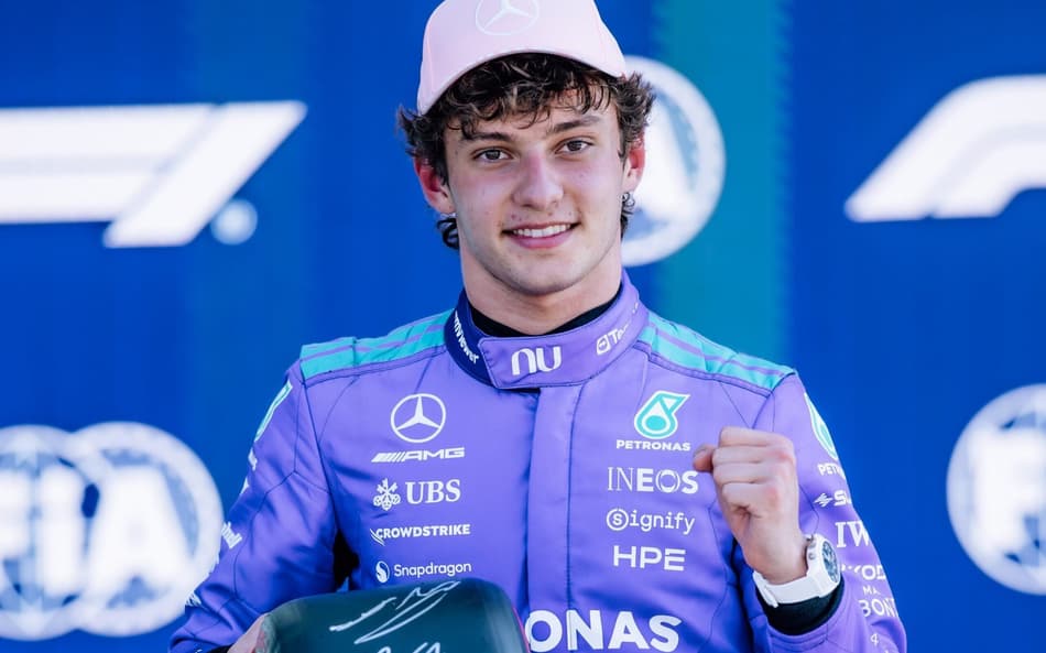 Piloto italiano, Andrea Kimi Antonelli, estreou na Fórmula 1 em 2025 (Foto: Reprodução/Instagram)