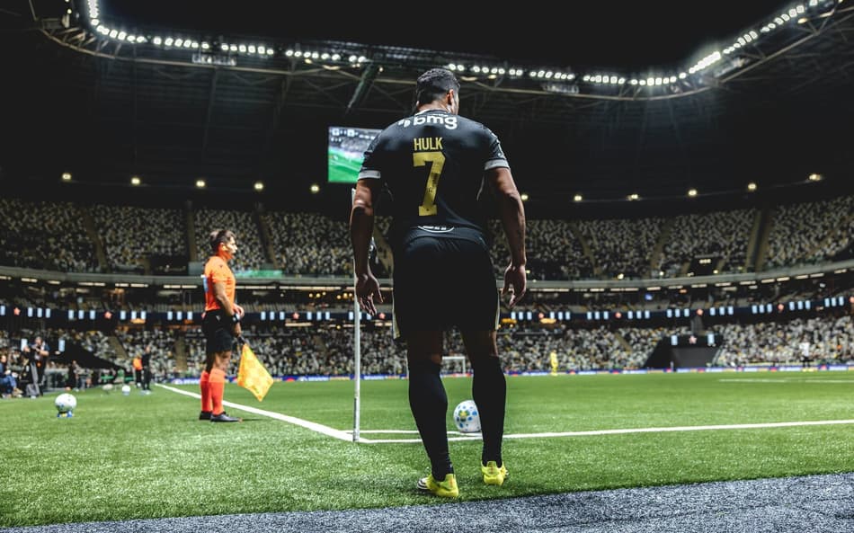 Hulk jogando pelo Atlético-MG no ano de 2026 (Foto: Pedro Souza / Atlético)