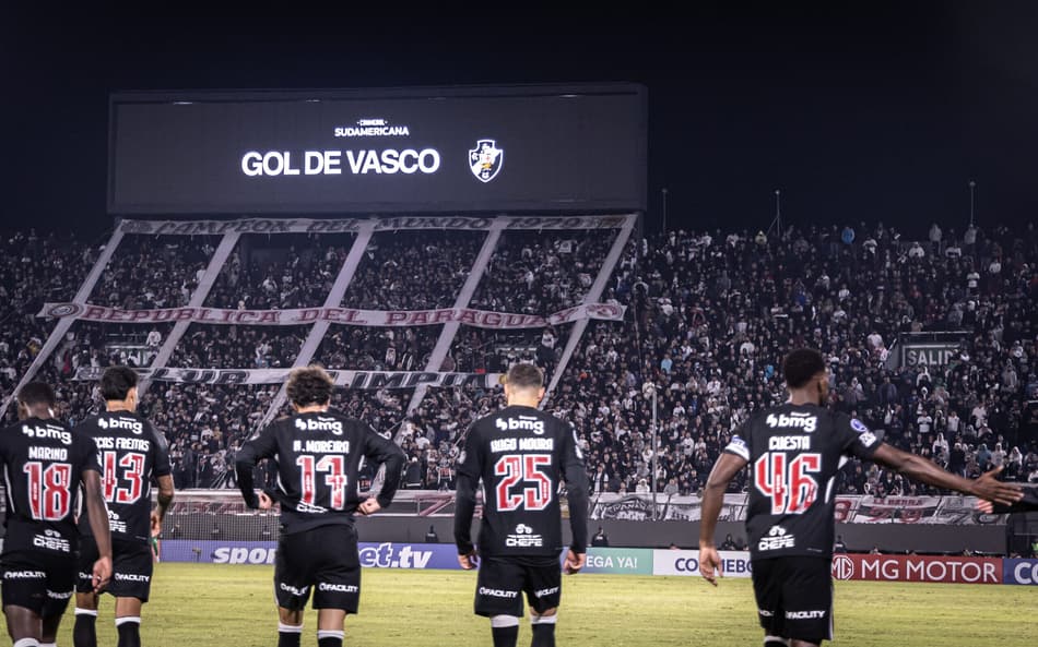 Jogadores do Vasco na Sul-Americana