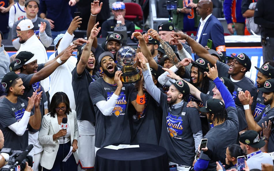 Knicks atropela Cavs e é campeão da Conferência Leste (Foto: David L. Nemec/NBAE via Getty Images/AFP)