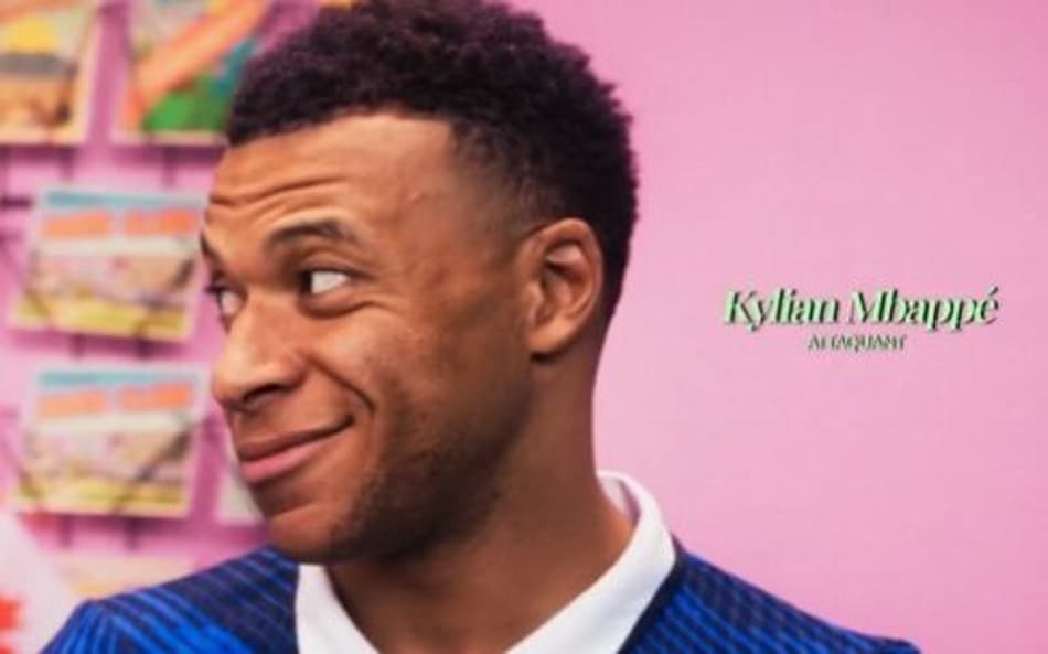 Kylian Mbappé no vídeo de convocação da França para a Copa do Mundo 2026