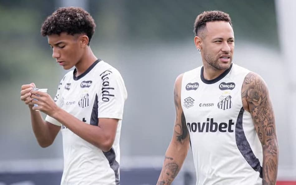 Imprensa europeia repercute paz entre Robinho Jr. e Neymar: 'Lamentável'