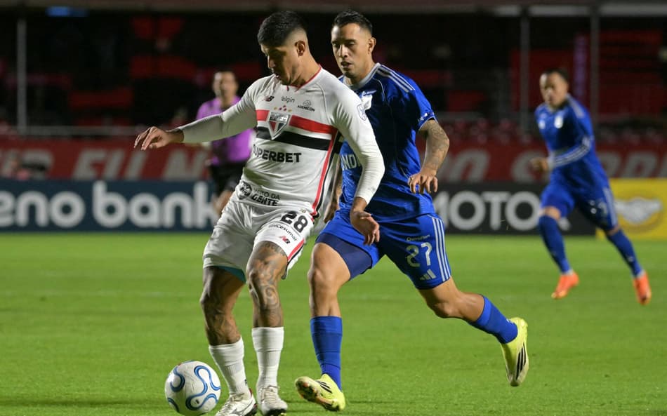 São Paulo e Millonarios na Sul-Americana