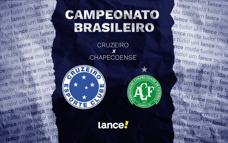Cruzeiro x Chapecoense (Foto: Arte Lance!)