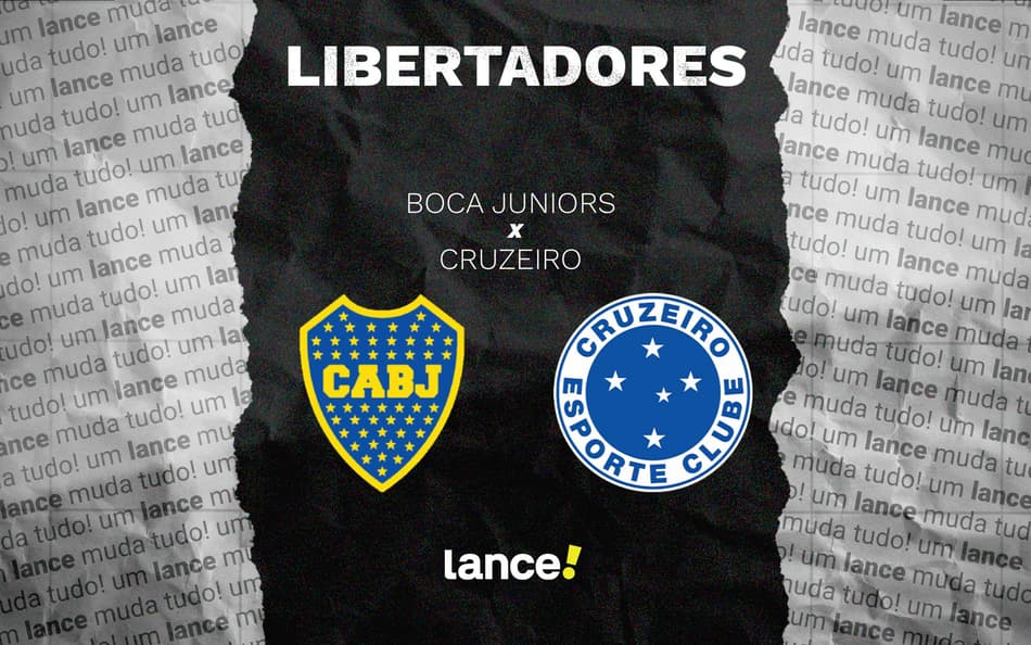 Boca x Cruzeiro (Foto: Arte Lance!)