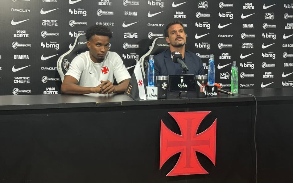 Thiago Mendes e Ademar Lopes assumem coletiva pós-jogo do Vasco
