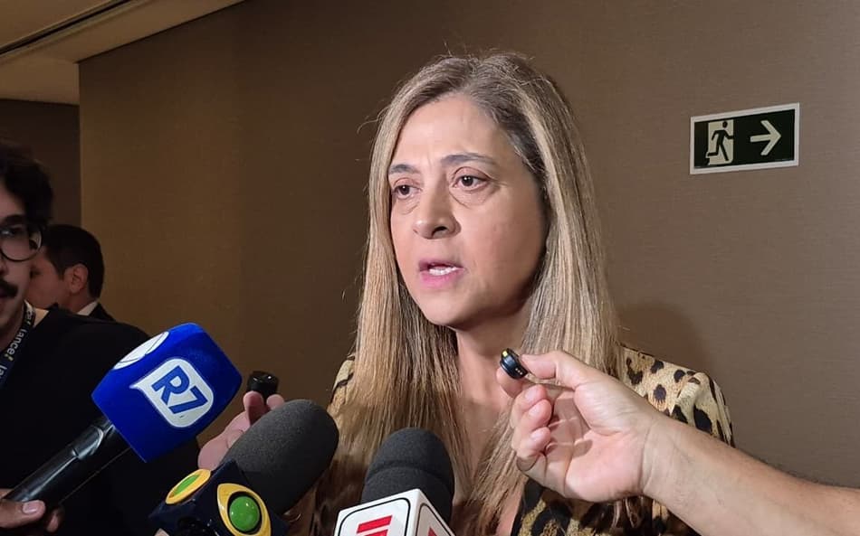 Leila Pereira, presidente do Palmeiras