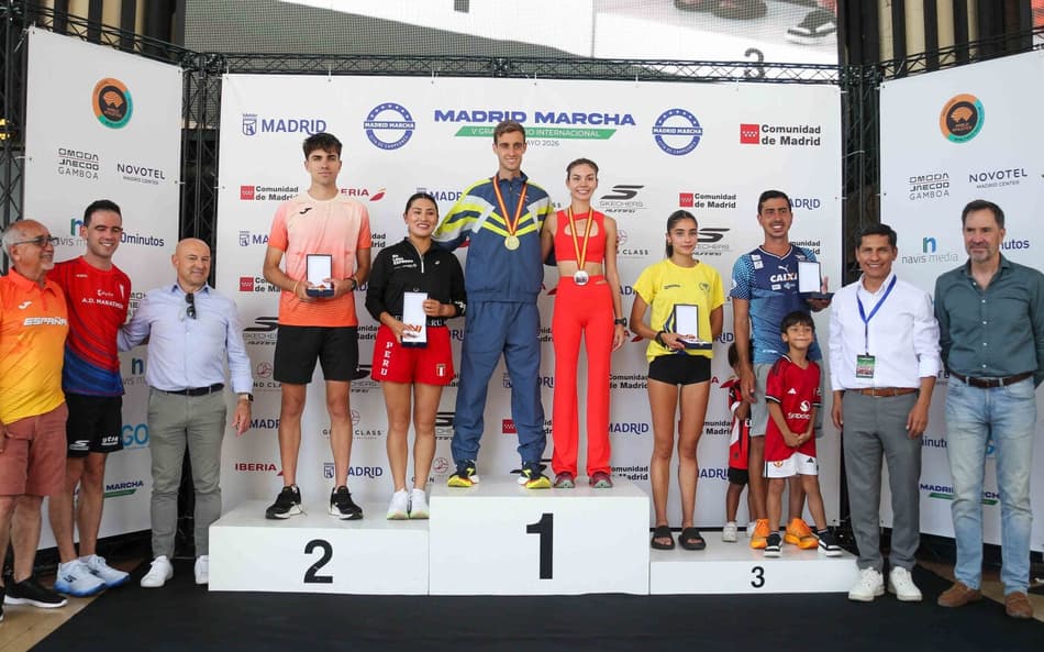 Caio Bonfim é bronze no GP de Madri de marcha atlética