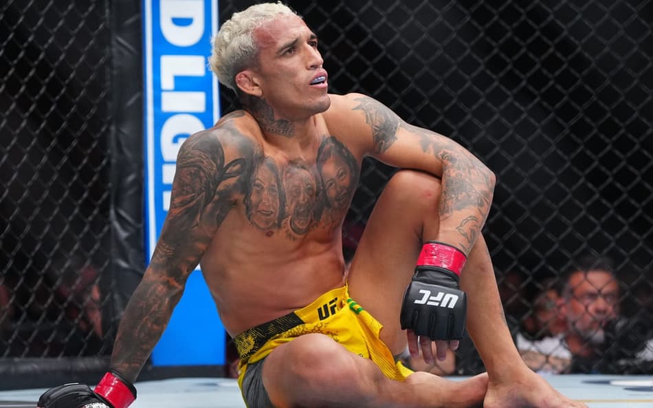 Charles do Bronx após derrota no UFC (Foto: Reprodução/UFC)
