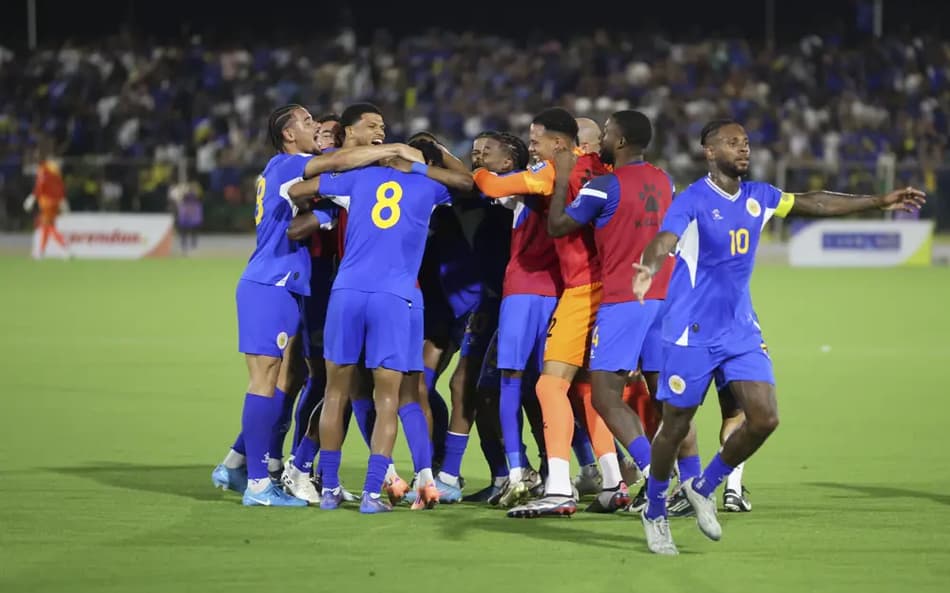 Curaçao venceu a Jamaica por 2 a 0 (Foto: Divulgação/Concacaf)