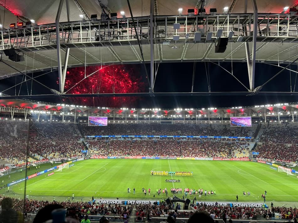 Maracanã recebe Flamengo x Estudiantes (Foto: Lucas Bayer / Lance!)