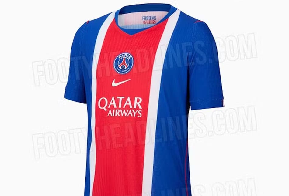 suposta nova camisa do PSG
