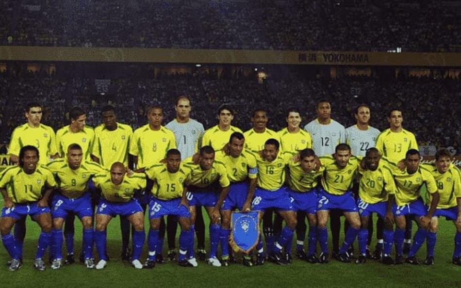 Elenco do pentacampeonato, conquistado em 2002