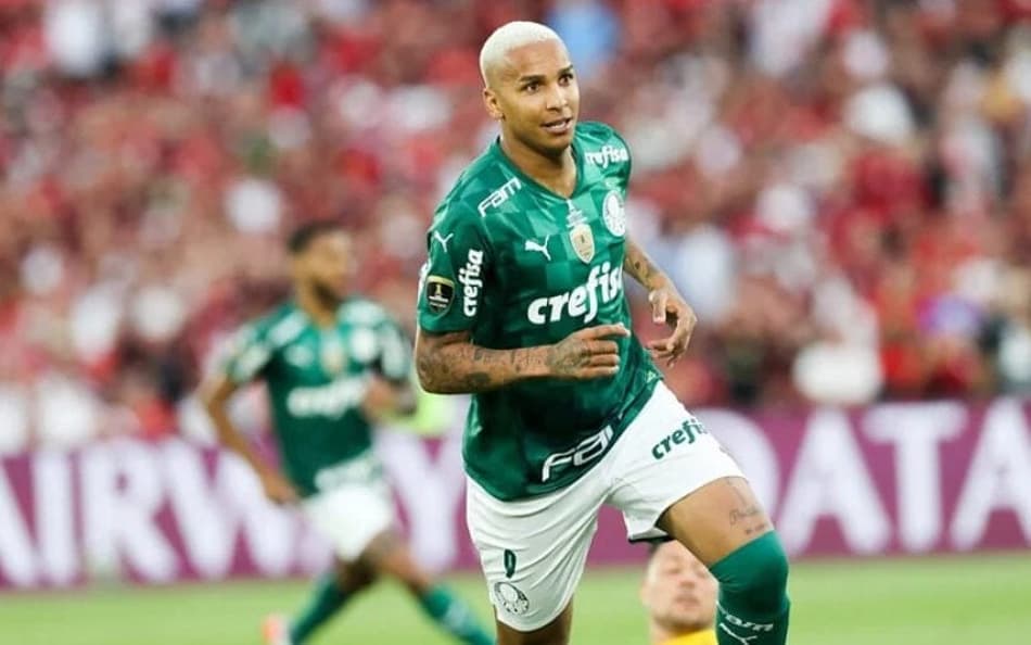 Deyverson foi o autor do gol do título da Libertadores do Palmeiras sobre o Flamengo (Foto: Divulgação/SE Palmeiras)