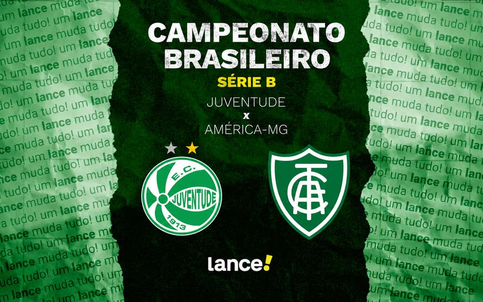 Juventude x América-MG pelo Brasileirão Série B 2026