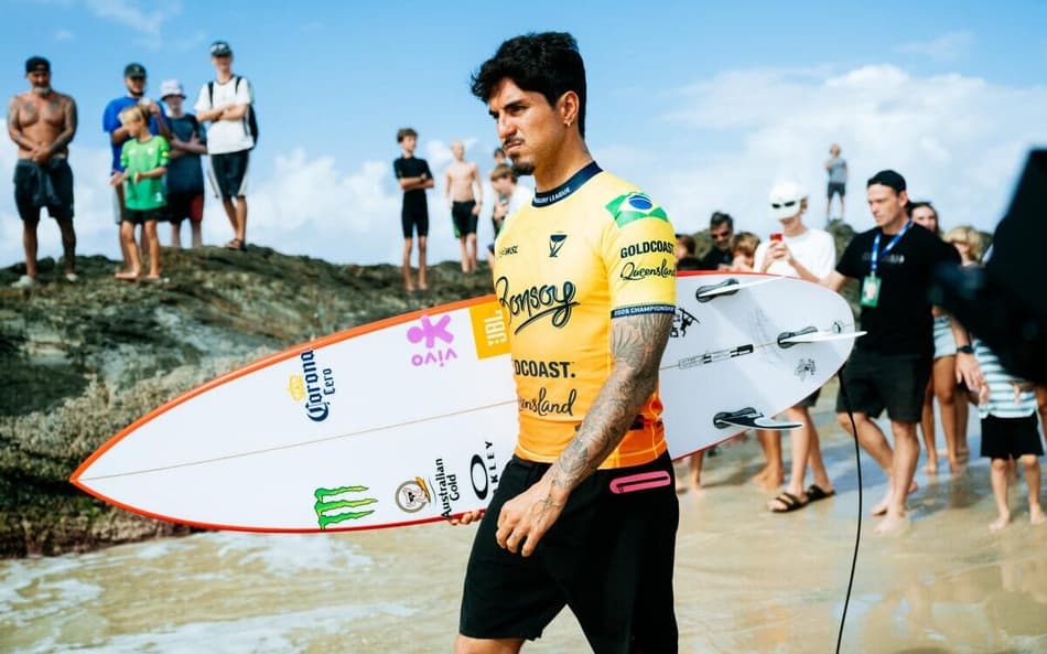 Gabriel Medina na etapa de Gold Coast da WSL (Foto: Beatriz Ryder/WSL)