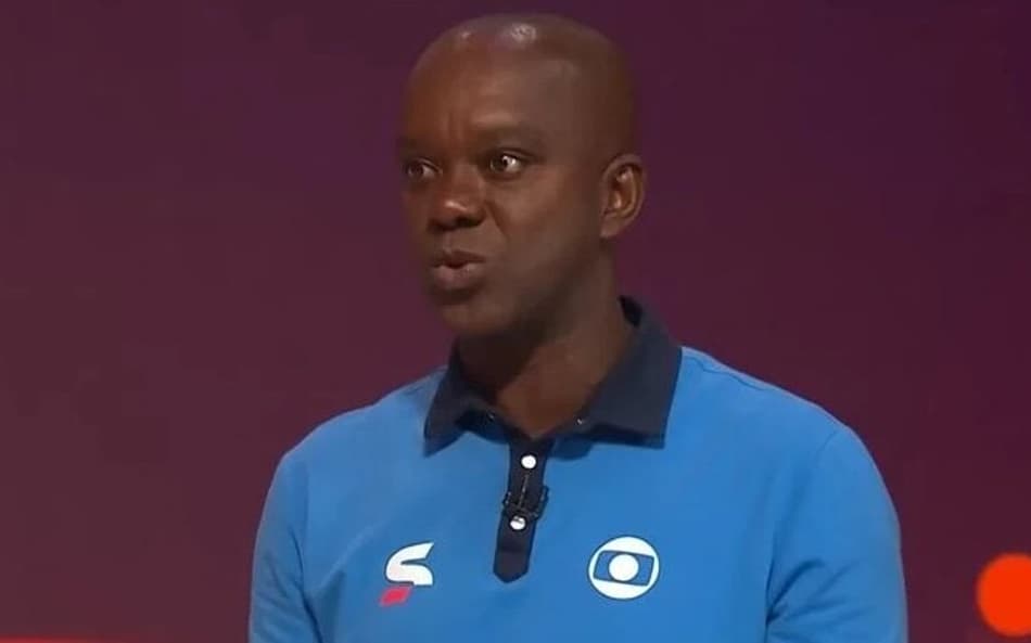 PC Oliveira concordou com a arbitragem em Palmeiras x Bragantino (Foto: Reprodução)