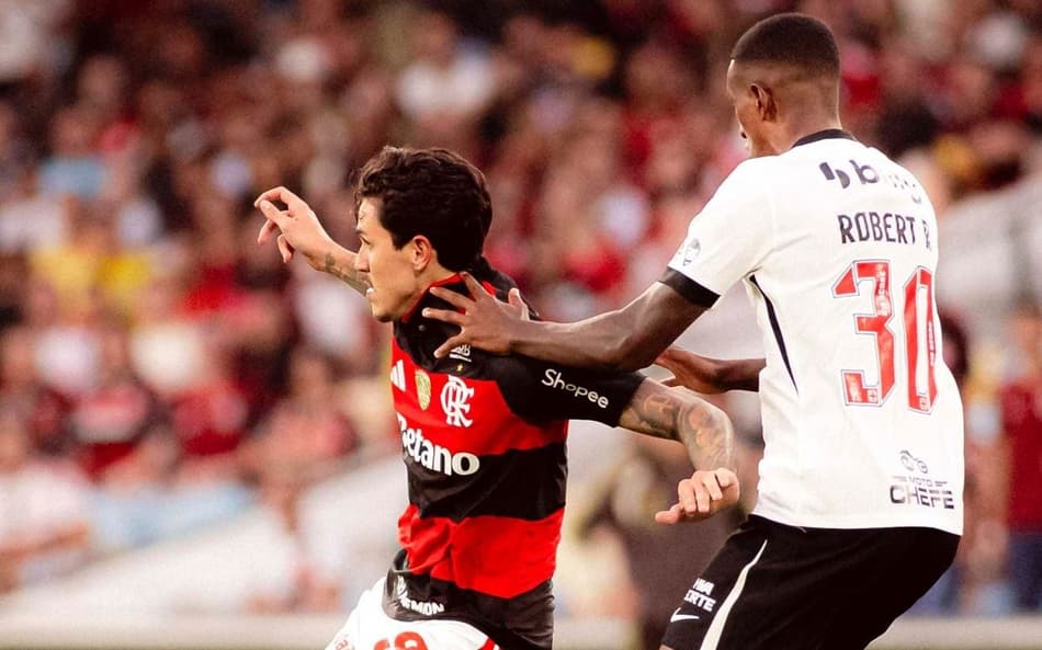Pedro em Flamengo x Vasco (Foto: Adriano Fontes/Flamengo)