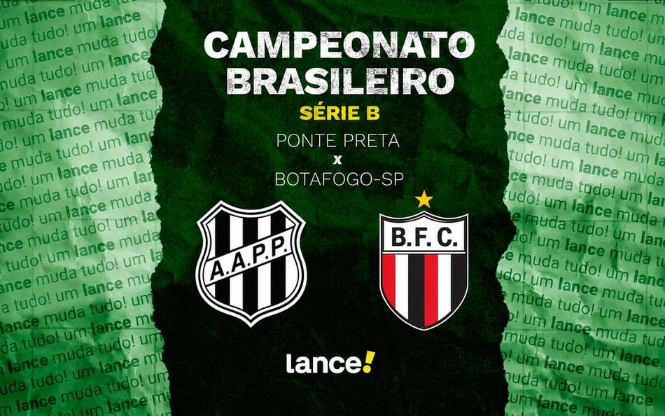 Ponte Preta x Botafogo-SP pela Série B 2026 - Veja palpites, odds e onde assistir